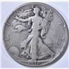 Image 1 : 1938-D WALKING LIBERTY HALF, FINE