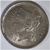 Image 1 : 1868 3-CENT NICKEL  CH BU