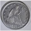 Image 1 : 1875 TWENTY CENT PIECE  XF