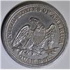 Image 2 : 1859 SEATED LIBERTY QUARTER  AU/BU