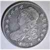 Image 1 : 1829 BUST HALF DOLLAR  XF/AU