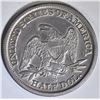 Image 2 : 1862-S SEATED LIBERTY HALF DOLLAR  XF
