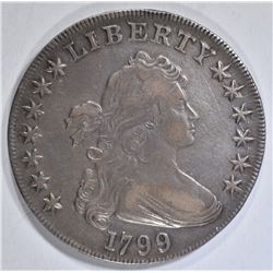 1799 BUST DOLLAR  XF/AU