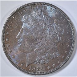 1886 MORGAN DOLLAR  CH BU  BEAUTIFUL TONE