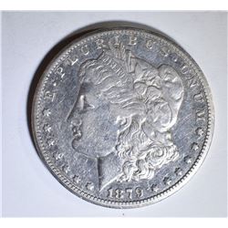 1879-CC MORGAN DOLLAR  XF/AU