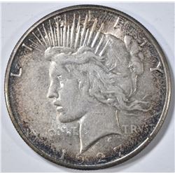 1927-S PEACE DOLLAR  CH AU