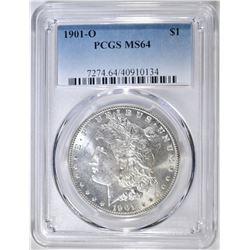 1901-O MORGAN DOLLAR PCGS MS-64