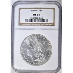 1904-O MORGAN DOLLAR NGC MS-64