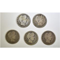 1915-P,D,S & 16-P,D BARBER QUARTERS G-VG