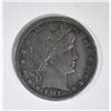 Image 1 : 1911-D BARBER QUARTER VF
