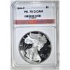 Image 1 : 1994-P AMERICAN SILVER EAGLE AGP PERFECT GEM PR