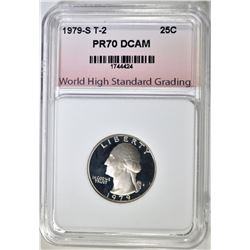 1979-S T-2 QUARTER WHSG PERFECT GEM PR DCAM