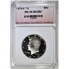 Image 1 : 1979-S T-2 KENNEDY HALF, PERFECT GEM PROOF DCAM