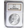 Image 1 : 1886 MORGAN DOLLAR NGC MS-64