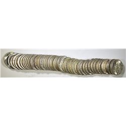 BU ROLL OF 1947-D ROOSEVELT DIMES