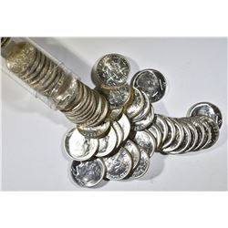 BU ROLL OF 1952-D ROOSEVELT DIMES