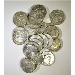 25-40% SILVER KENNEDY HALF DOLLARS