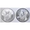 Image 2 : 2-2002 BU  AMERICAN SILVER EAGLES