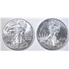 Image 1 : 2-2016 BU  AMERICAN SILVER EAGLES