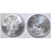 Image 2 : 2013 & 17 BU  AMERICAN SILVER EAGLES