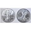 Image 1 : 2-2020 BU  AMERICAN SILVER EAGLES