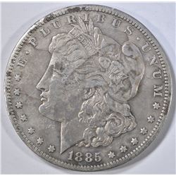 1885-CC MORGAN DOLLAR XF