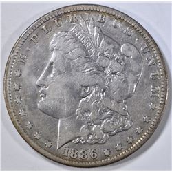 1886-S MORGAN DOLLAR VF