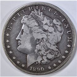 1890-CC MORGAN DOLLAR FINE