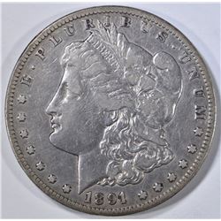 1891-CC MORGAN DOLLAR VF