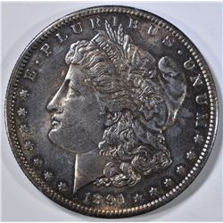 1891-S MORGAN DOLLAR AU/BU