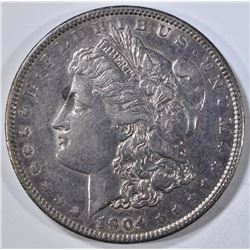 1904 MORGAN DOLLAR CH AU