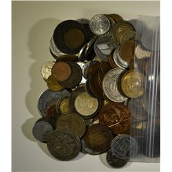 4.5 POUNDS FOREIGN COINS: