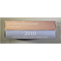 2010 & 13 U.S. PROOF SETS