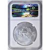 Image 4 : 2011 25th ANNIV AMERICAN SILVER EAGLE NGC MS-70