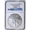 Image 1 : 2012-(S) SILVER EAGLE NGC MS-70 EARLY RELEASES