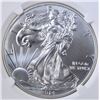 Image 2 : 2014 AMERICAN SILVER EAGLE NGC MS-70