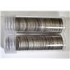 Image 1 : 2 ROLLS MIXED DATE BARBER DIMES  90% SILVER