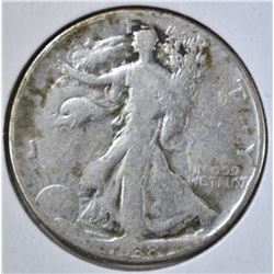 1938-D WALKING LIBERTY HALF DOLLAR  GOOD