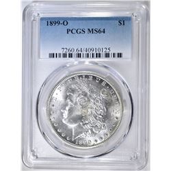 1899-O MORGAN DOLLAR PCGS MS-64