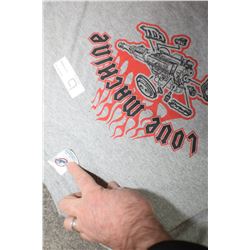 LARGE VINTAGE LOVE MACHINE HOT ROD T-SHIRT