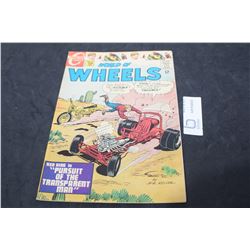 1968 12 CENT WORLD OF WHEELS COMIC BOOK