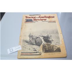 1920 FARM TRACTOR MAGAZINE --POOR BUT INTERESTING--