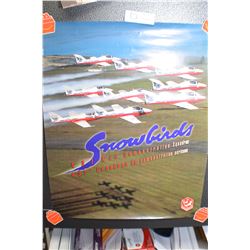 VINTAGE SNOWBIRDS POSTER