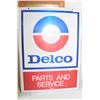 Image 1 : ANTIQUE A/C DELCO CHEVY TIN SIGN