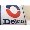 Image 5 : ANTIQUE A/C DELCO CHEVY TIN SIGN