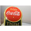 Image 2 : COCA COLA PORCELAIN ADVERTISING THERMOMETER