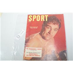 ROCKY MARCIANO SPORT MAGAZINE 1955