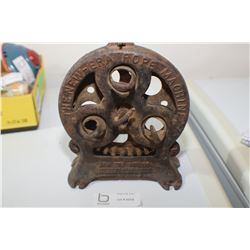 NEW ERA ROPEMAKER MACHINE , NO CRACKS , RARE SIZE