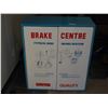 Image 1 : UNITED QUALITY BRAKE CENRE AUTO DISPLAY CABINET (31X35 IN TALL X 13.5 IN DEEP)(WITH KEY)