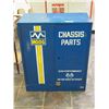 Image 1 : MOOG CHASSIE PARTS DISPLAY CABINET (30X36 IN TALL X 15 IN DEEP) WITH LIGHT (WORKING)